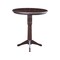 International Concepts Round 36 in Rd Top Pedestal Table, 12 in Leaf, 40.9 inH, Adjustable Height, Rich Mocha, 36 in W, Wood K15-36RXT-27B-6B-2 - alternate 4